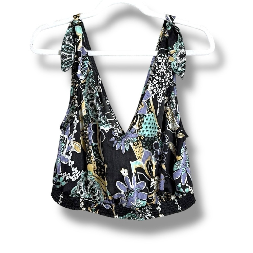 Intimately Free People Weekend in Montauk Cropped Tank Size Large Festival Vacay